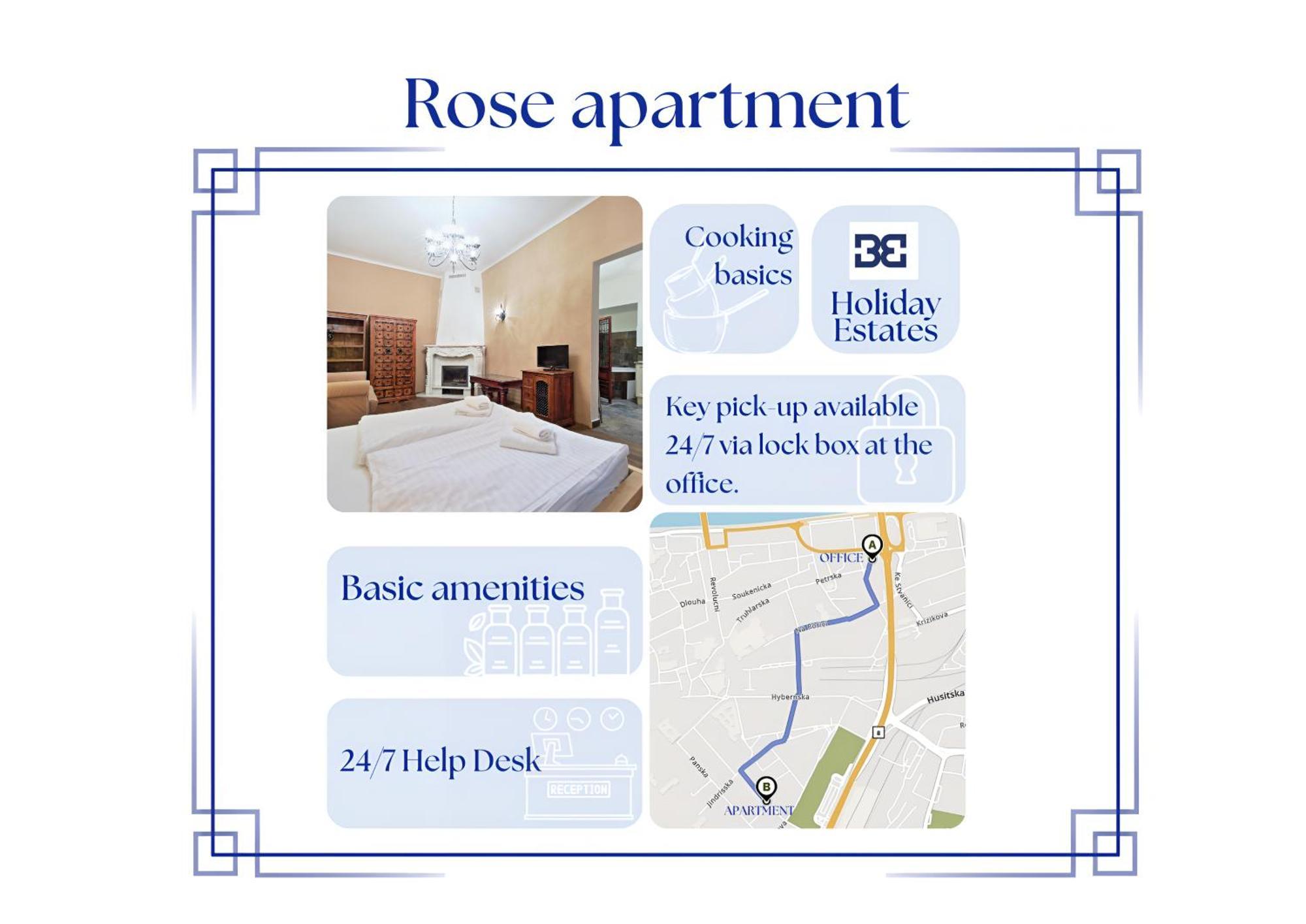 Rose Antique Apartment Prága Kültér fotó